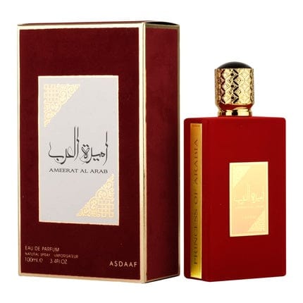 Ameerat Al Arab Unisex Eau De Parfum 100ml Oriental Exotic Attractive Citrus Bergamot White Musk Aloe Vera Jasmine Wood Musk and Oud by Asdaaf