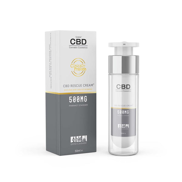 CBD Rescue Cream 500mg 50ml, Canabidol