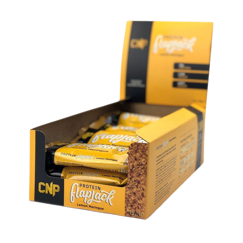 CNP Protein Flapjack 12x75g Lemon Meringue