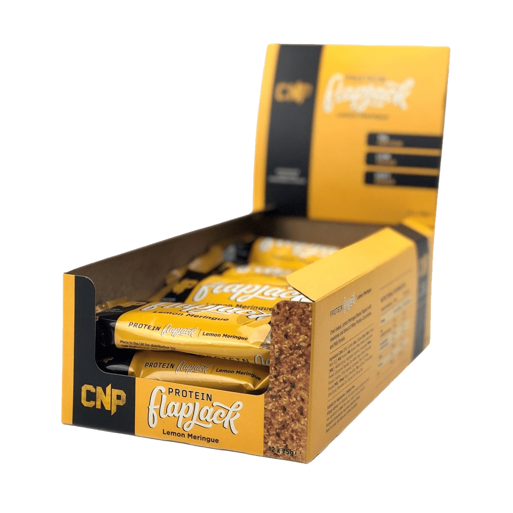 CNP Protein Flapjack 12x75g Lemon Meringue