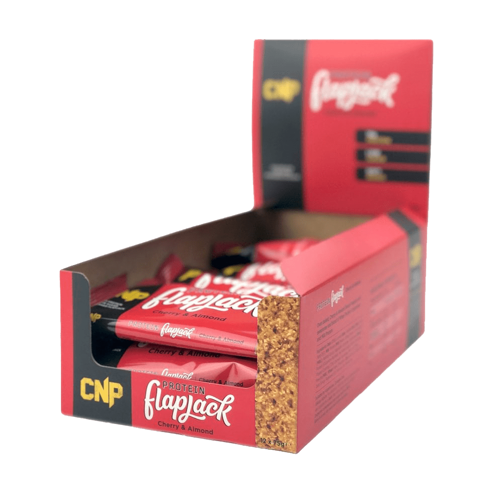 CNP Protein Flapjack 12x75g Cherry & Almond