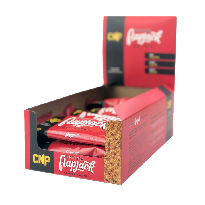 CNP Protein Flapjack 12x75g Cherry & Almond