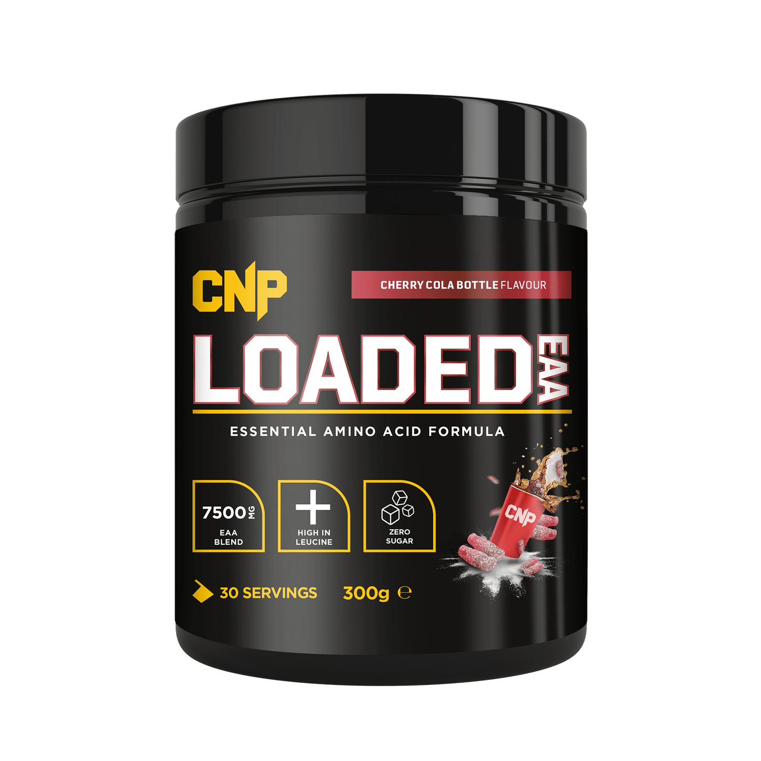 CNP Loaded EAA 300g Cherry Cola Bottles