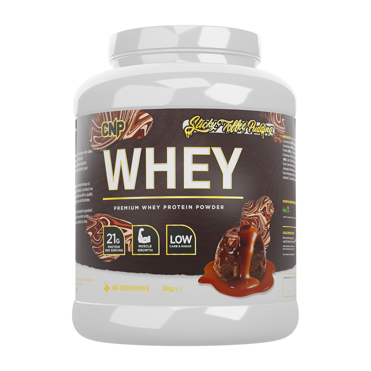 CNP Whey 2kg Sticky Toffee Pudding