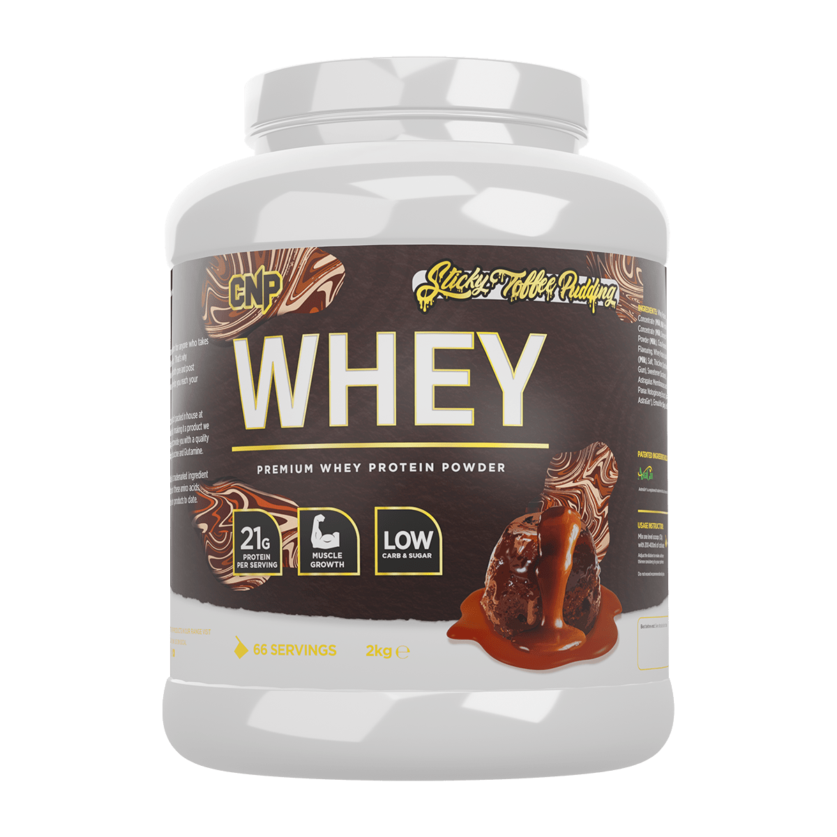 CNP Whey 2kg Sticky Toffee Pudding