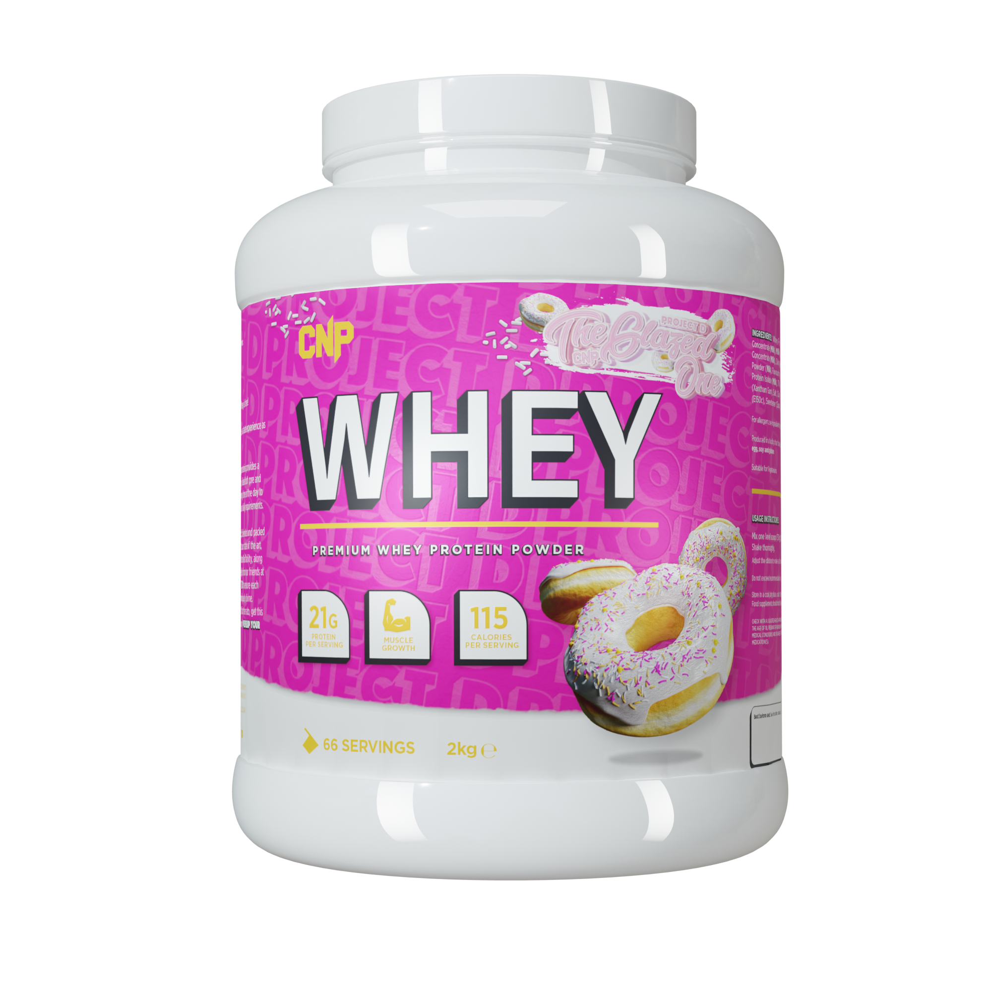 CNP Whey 2kg The Glazed One (Project D)