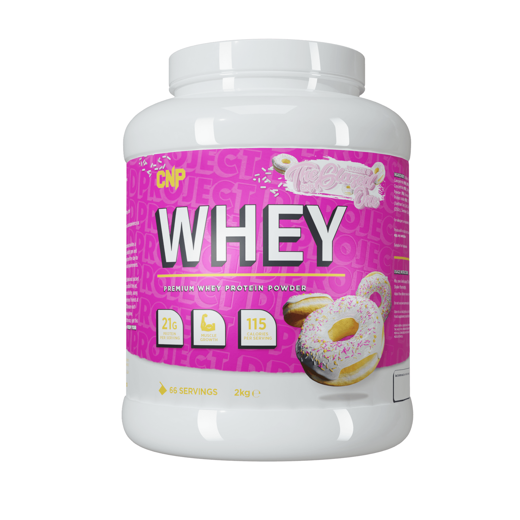 CNP Whey 2kg The Glazed One (Project D)