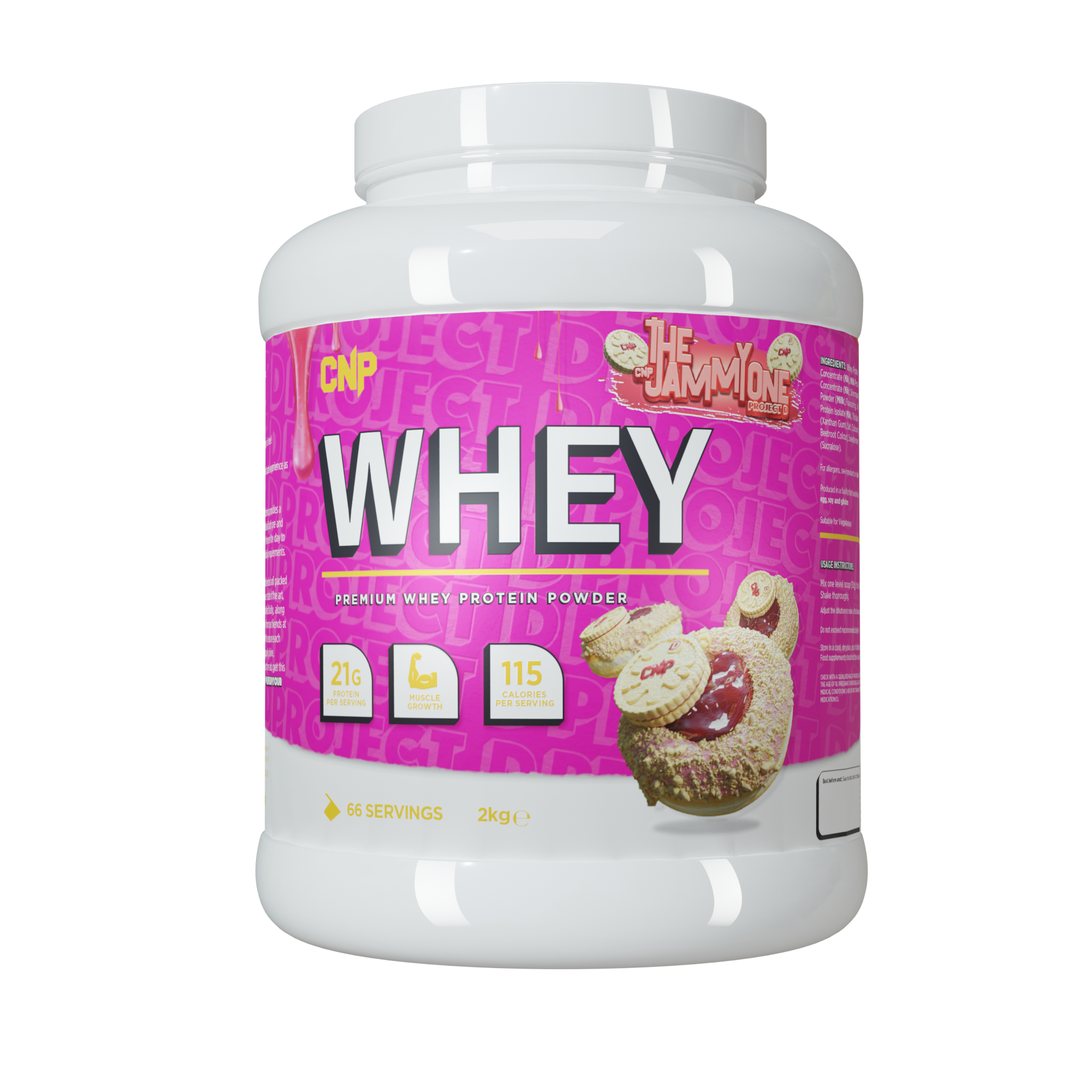 CNP Whey 2kg The Jammy One (Project D)