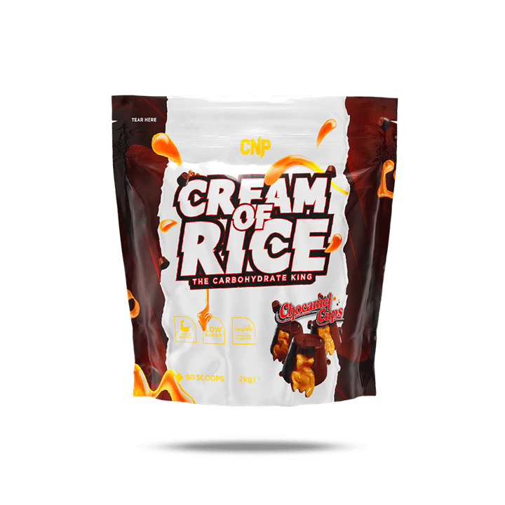 CNP Cream of Rice 2kg Chocamel Cups