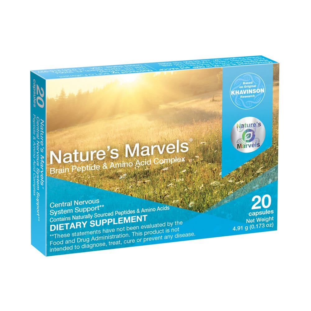 Nature's Marvels Central Nervous System Bioregulator – 20 Capsules – image 2