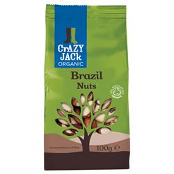 Organic Brazil Nuts100g, Crazy Jack