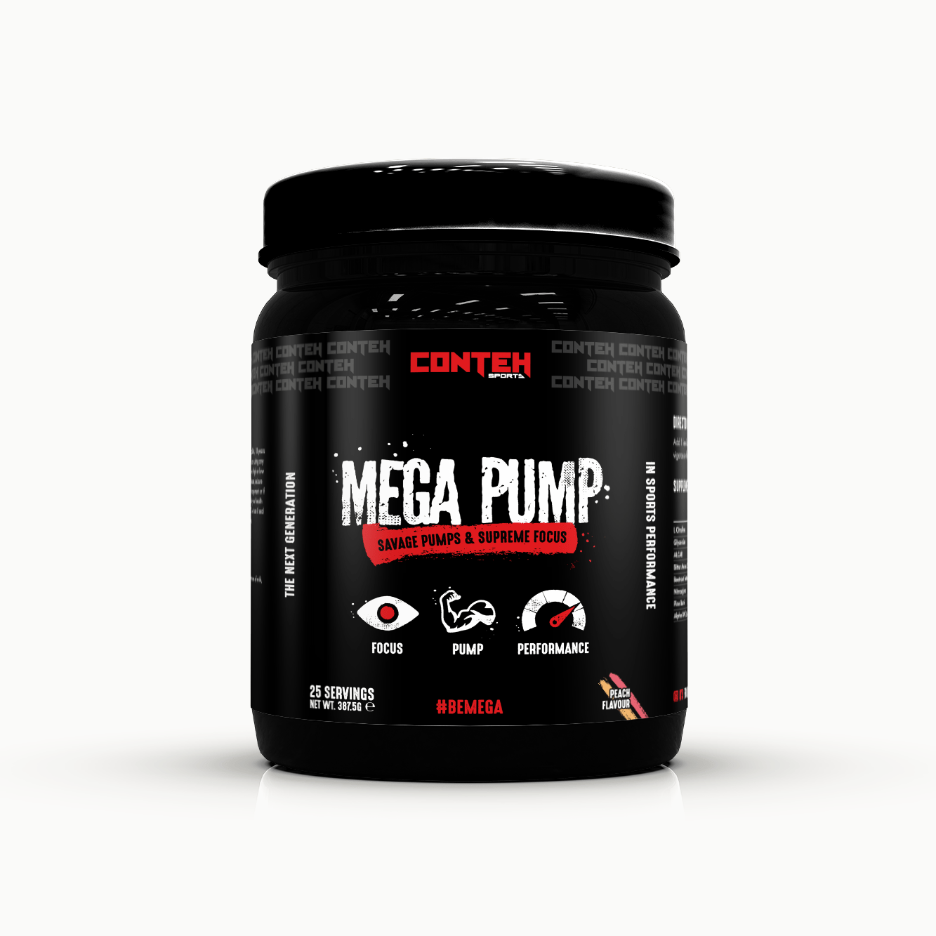 Conteh Sports Mega Pump 387.5g Peach