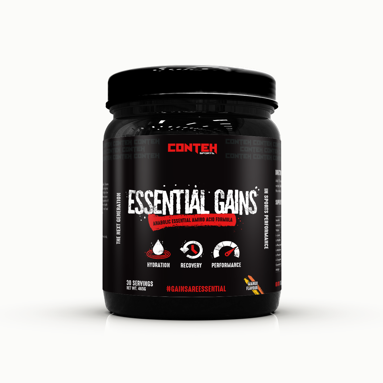 Conteh Sports Essential Gains 465g Mango Sherbet