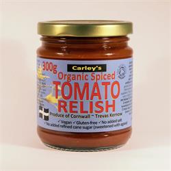 Organic Tomato Relish 300g, Carley's