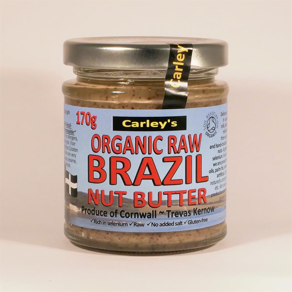 Organic Raw Brazilnut Butter 170g, Carley's