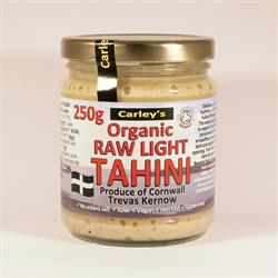 Organic Raw LIGHT Tahini 250g, Carley's