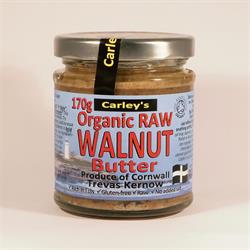 Organic Raw Walnut Butter 170g, Carley's