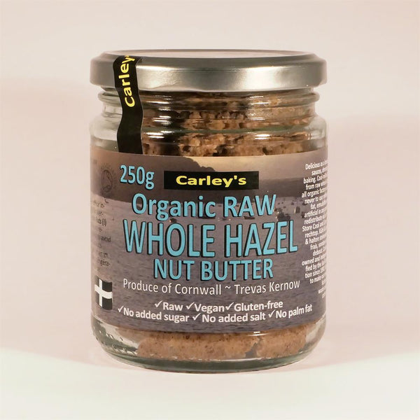 Organic Raw Hazelnut Butter 250g, Carley's