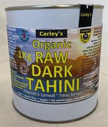 Organic RAW DARK Tahini 1000g Eco Tin, Carley's