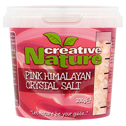 Pink Himalayan Crystal Salt (Coarse) 300g, Creative Nature