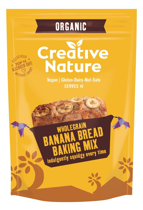 Organic Banana Bread Mix 250g, Creative Nature