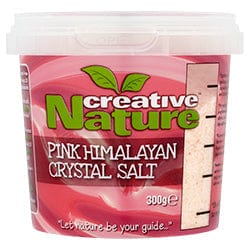 Pink Himalayan Crystal Salt (Fine) 300g, Creative Nature