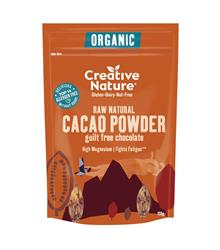 Organic Peruvian Raw Cacao Powder 150g, Creative Nature