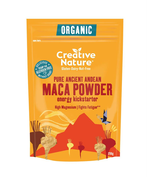 Organic Peruvian Raw Maca Powder 250g, Creative Nature