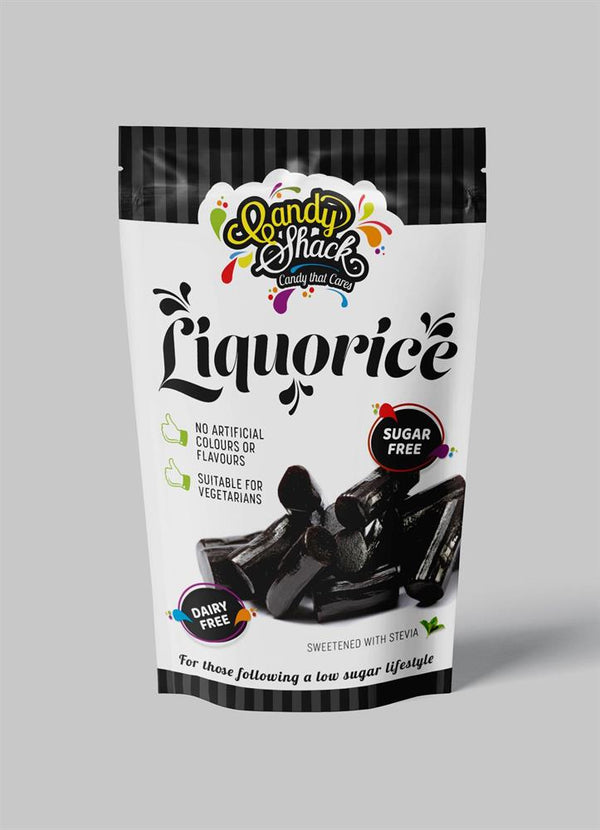 Candyshack Sugar Free Liquorice 120g, Candy Shack