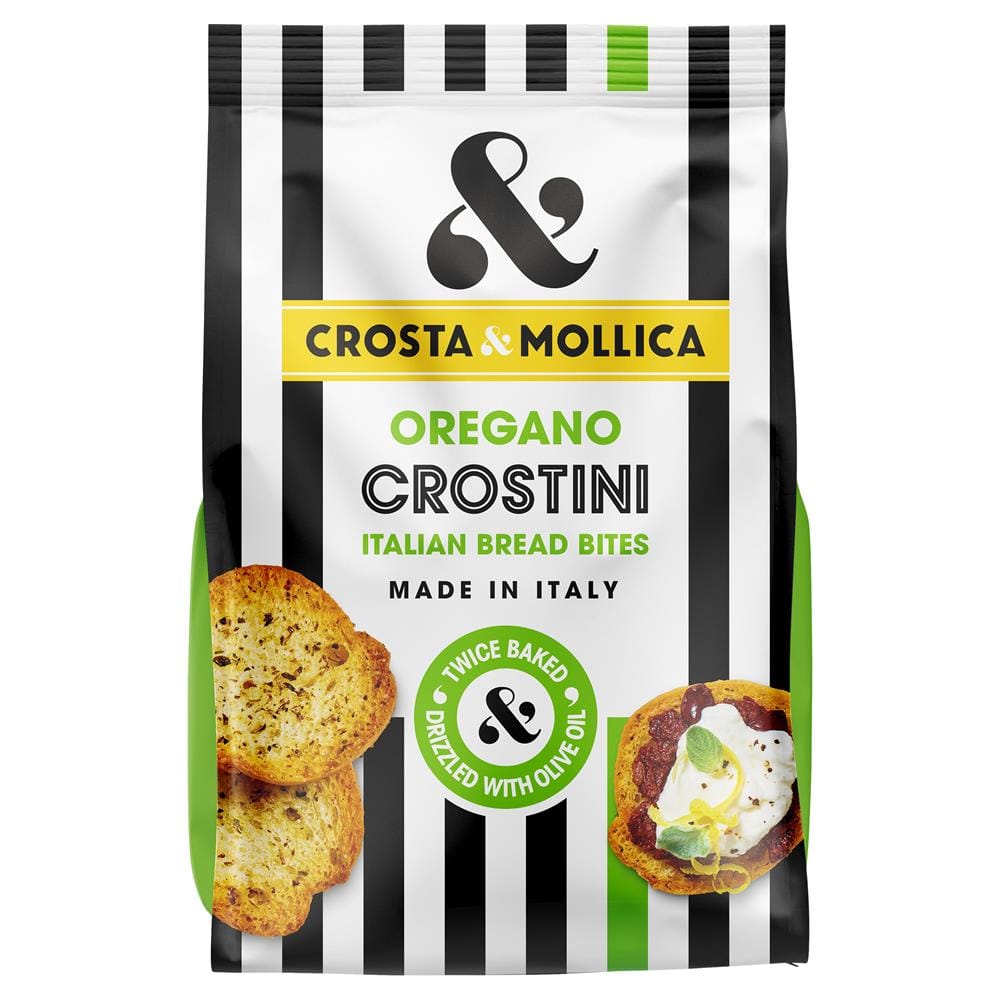 Crosta & Mollica Crostini Oregano 150g, Crosta and Mollica