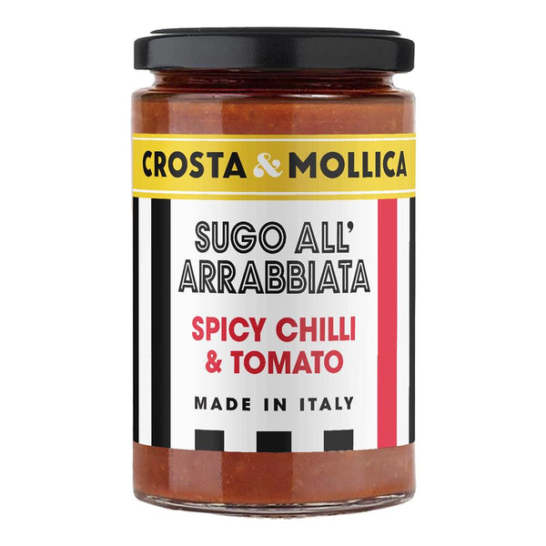 Sugo all'Arrabbiata Pasta Sauce 340g, Crosta and Mollica