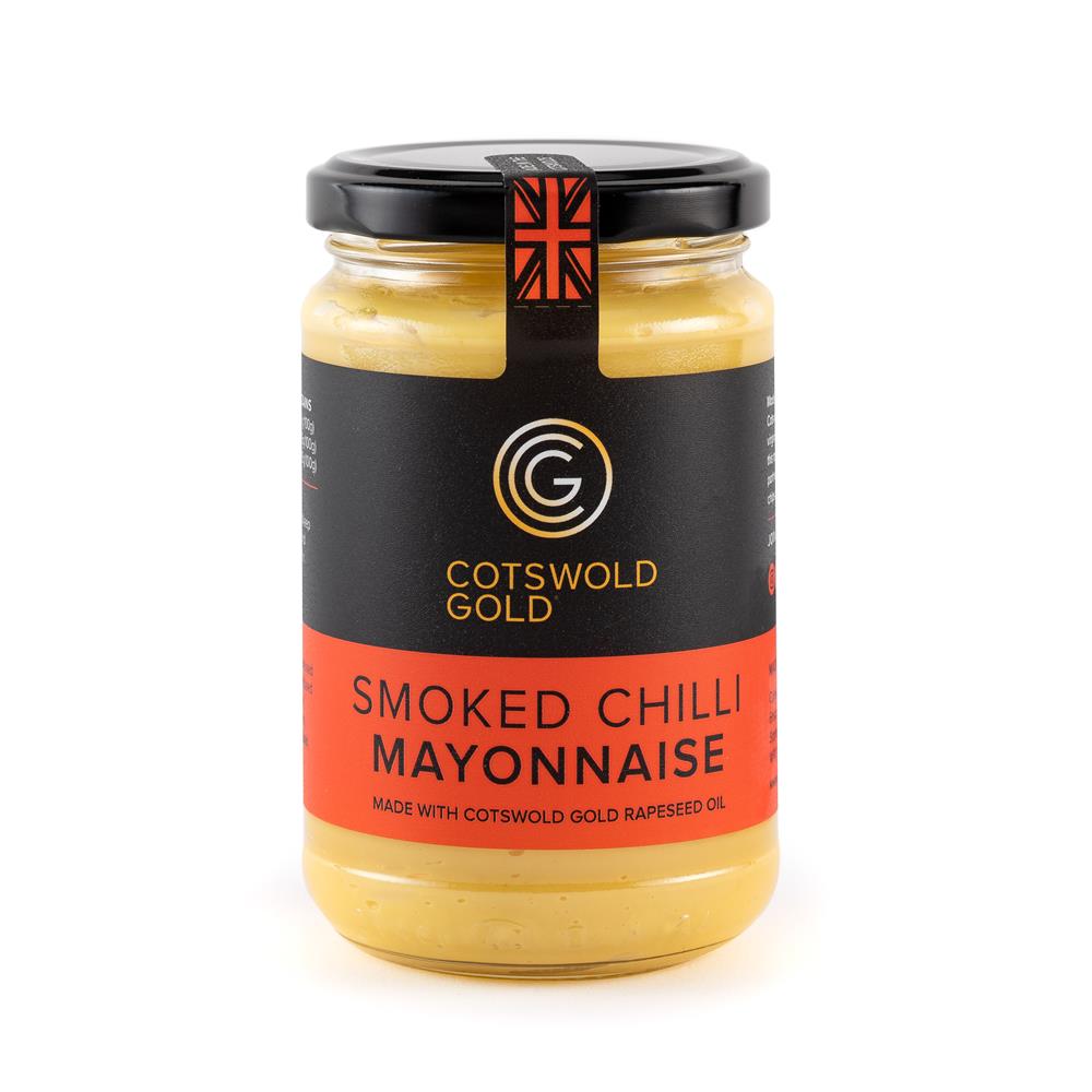 Smoked Chilli Mayonnaise 250g, Cotswold Gold