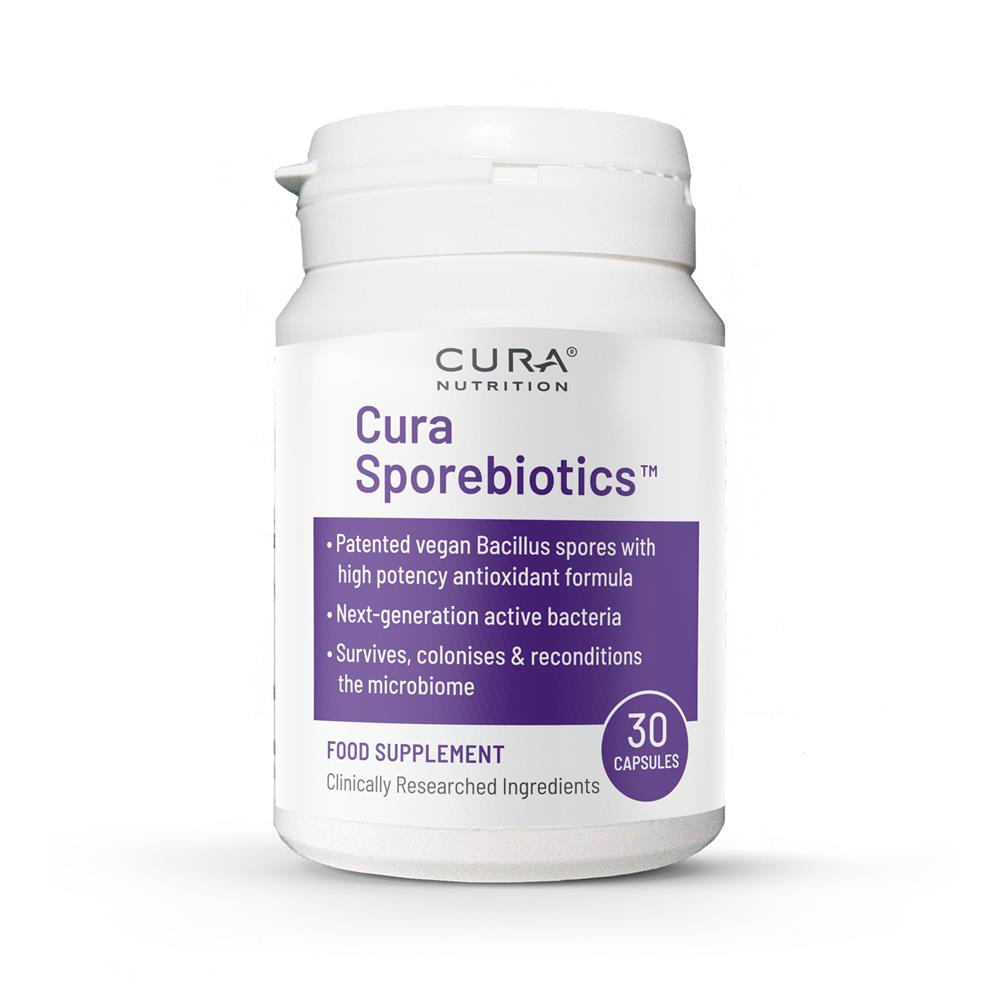 Cura Sporebiotics 30 Caps, Cura