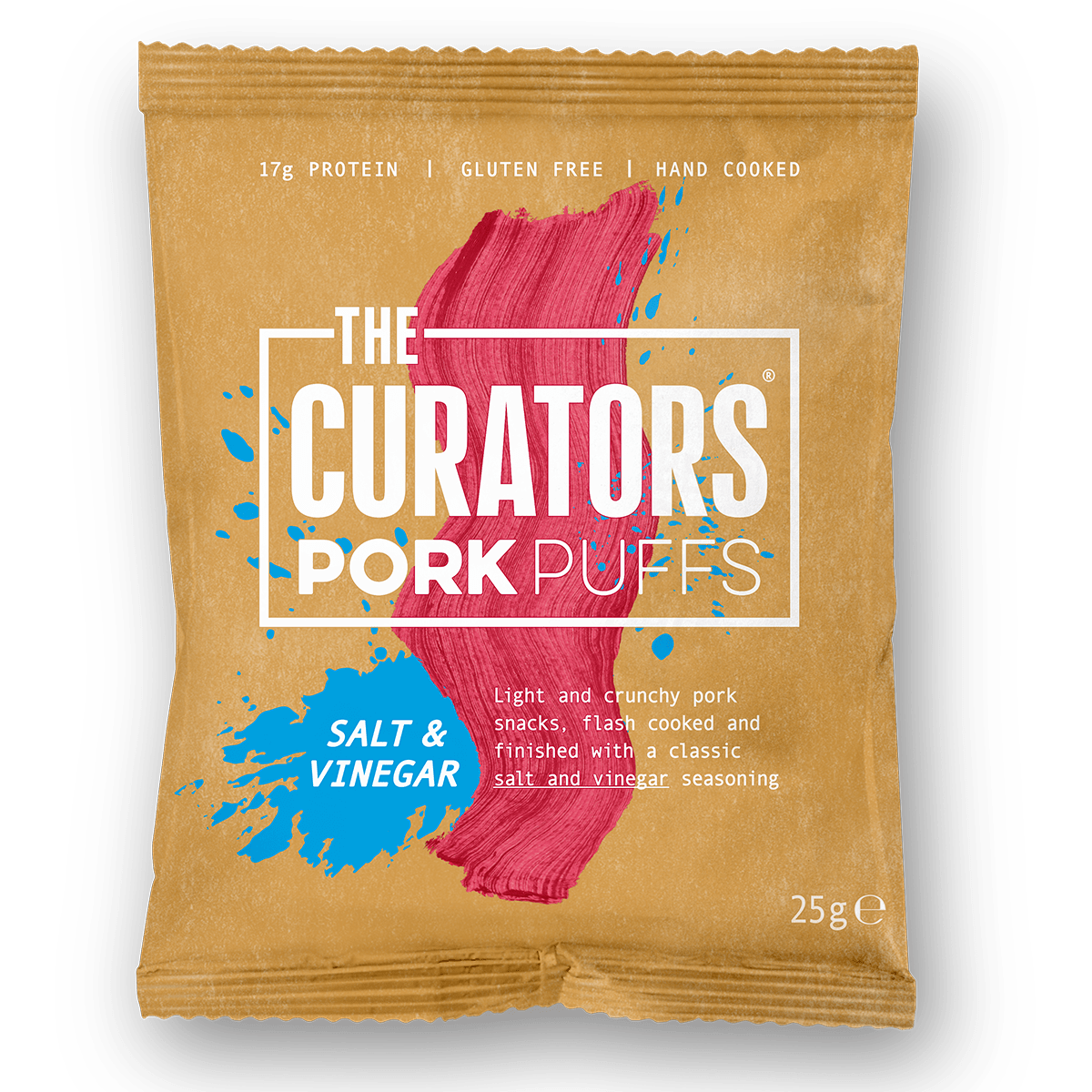 The Curators Pork Puffs 20x25g Original Salted