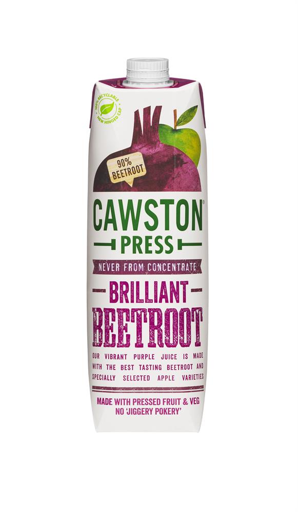 Brilliant Beetroot Juice 1L, Cawston Press