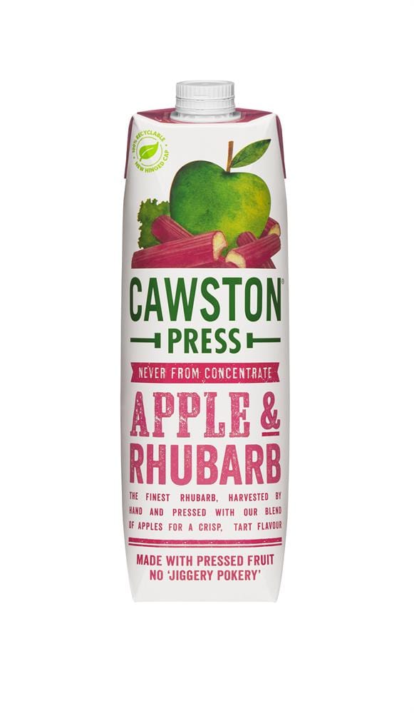 Apple & Rhubarb 1L, Cawston Press