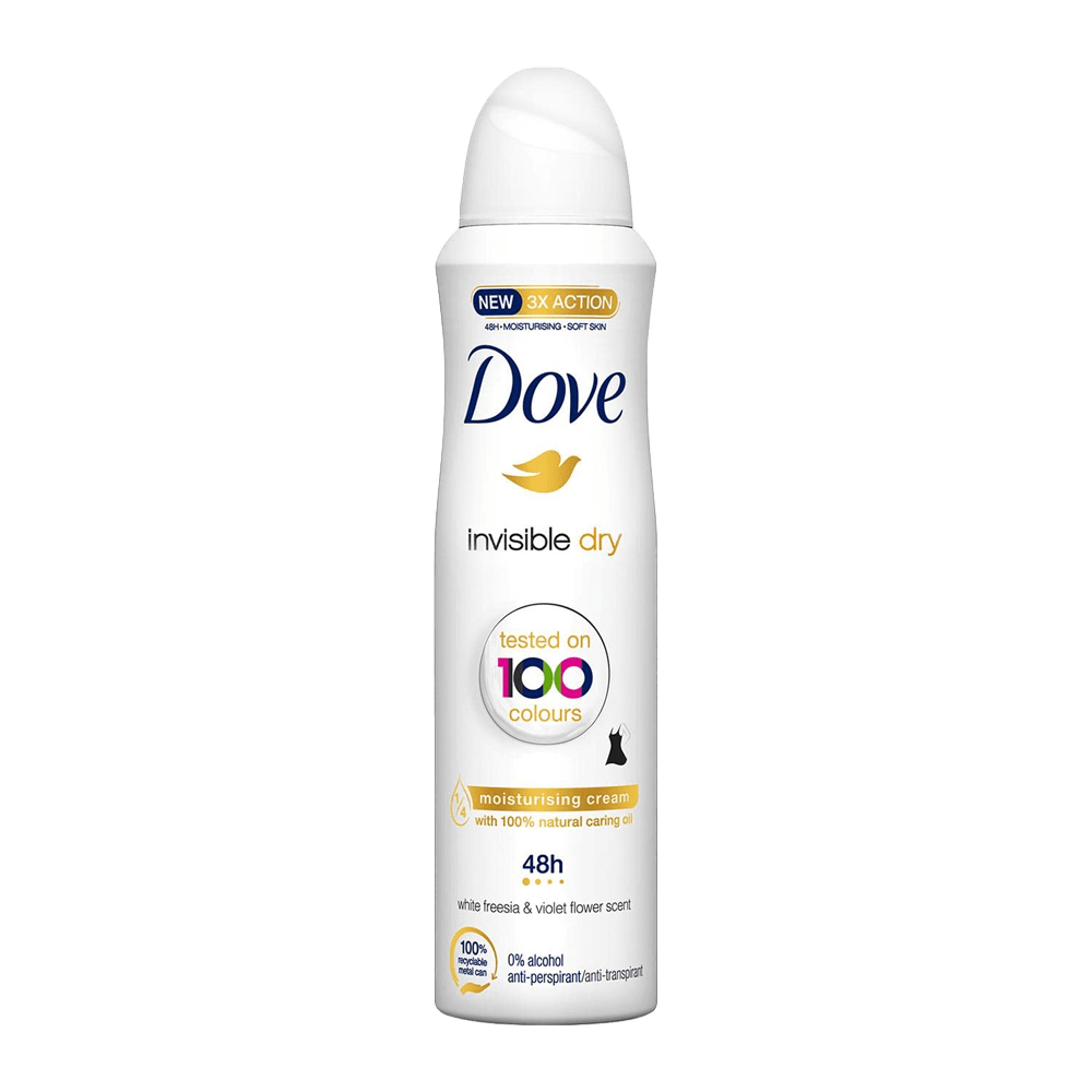 Dove Invisible Dry Anti Perspirant Spray Dry 150ml - welzo