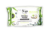 100% Bamboo Cleansing Facial Wipes Coconut Scented 25 Wipes, Cheeky Panda