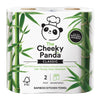 100% bamboo kitchen towel 2 rolls; 200 sheets per pack, Cheeky Panda