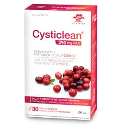 Cysticlean 240mg PAC 30 Capsules, Cysticlean