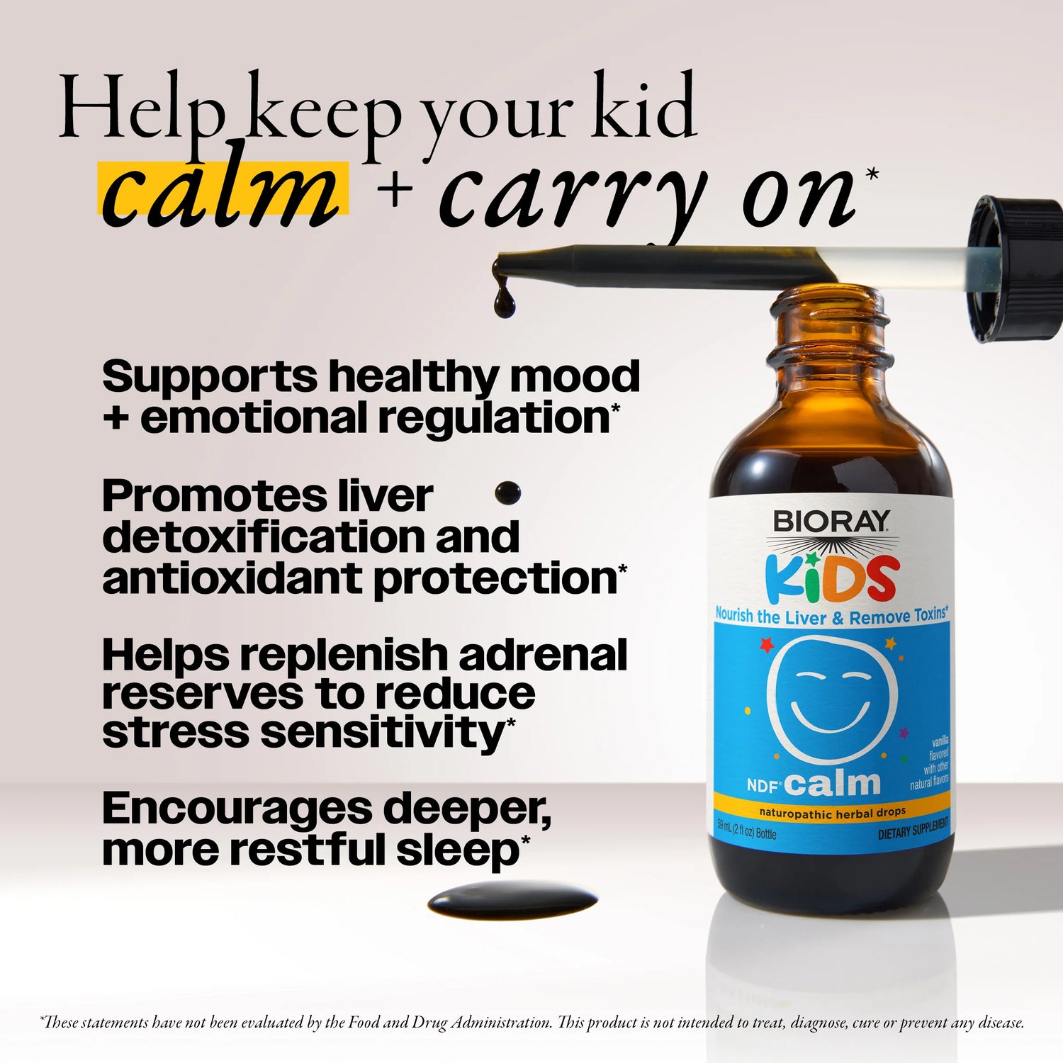 Kids Ndf Calm - 4 unz - Bioray