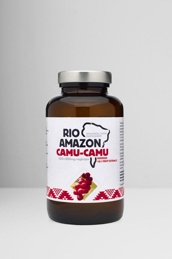 Rio Amazon Supplements Camu-Camu 16:1 Extract 500mg- 120 Capsules - Welzo