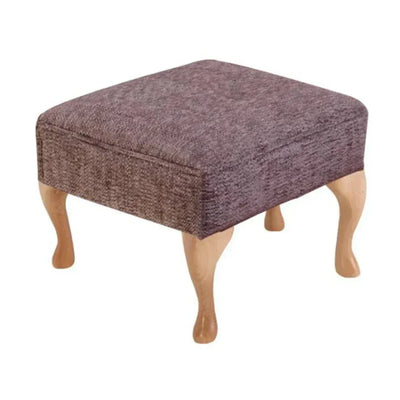 Cannington Matching Footstool – Classic Upholstered Fireside Support