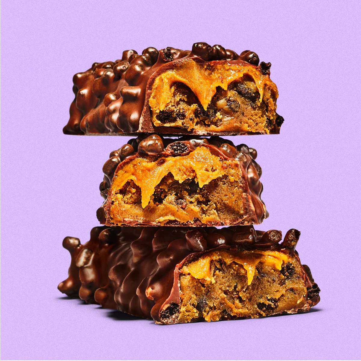 Misfits Health Misfits a base vegetale a base di caramello Fudge Protein Bar 50g