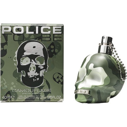 Police to be Camouflage Eau de Toilette for Men 40ml 771242 Wood