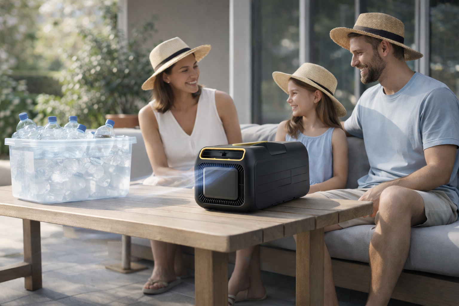Condizionatore portatile da campeggio