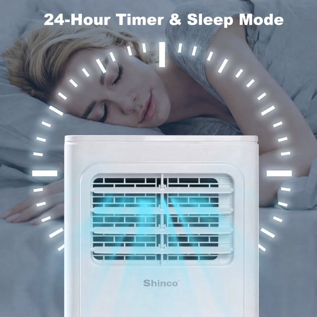 Condizionatore portatile: unità di raffreddamento, ventilazione e deumidificazione 3 in 1