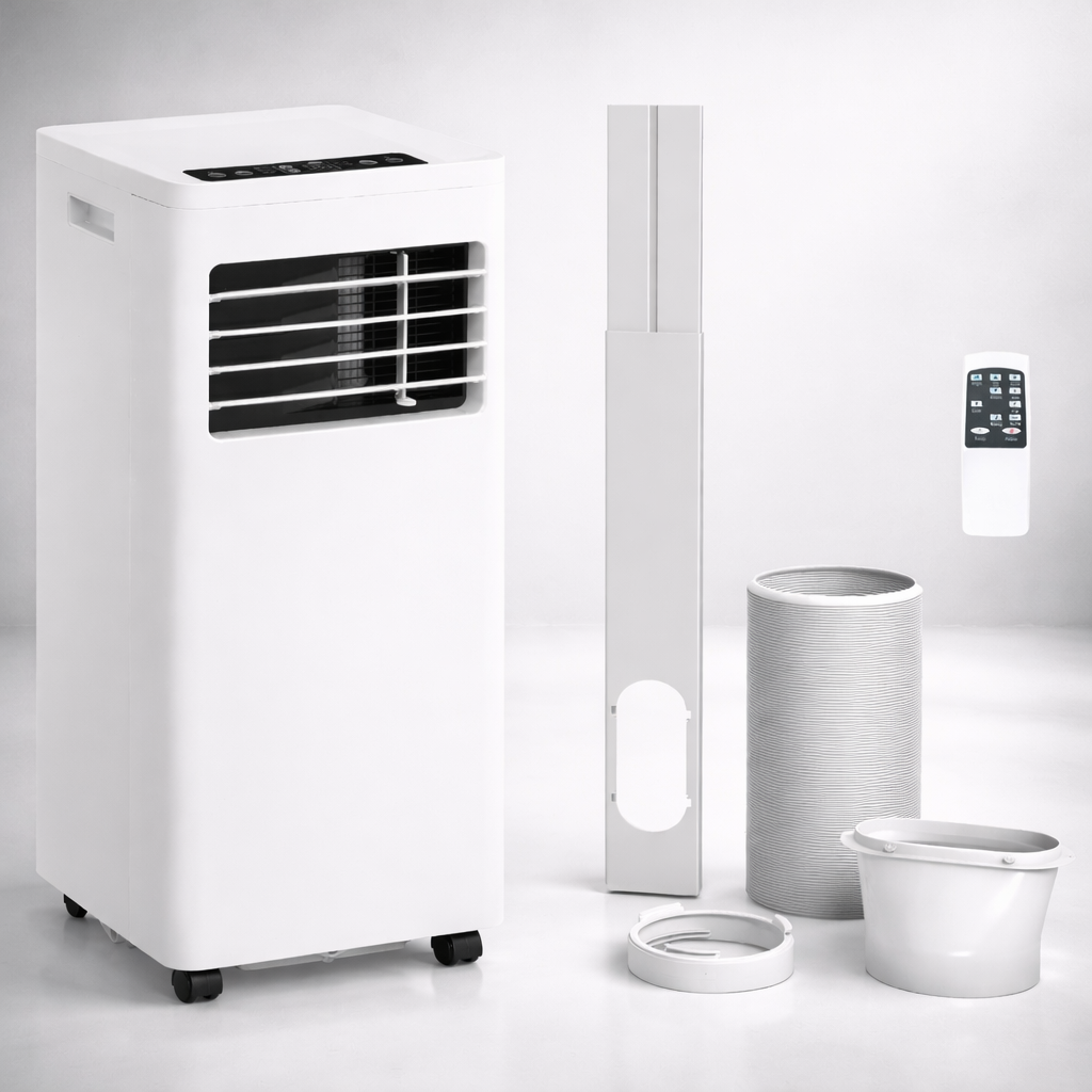 Tragbare Klimaanlage mit Fernbedienung – Kühl- und Lüftungsgerät