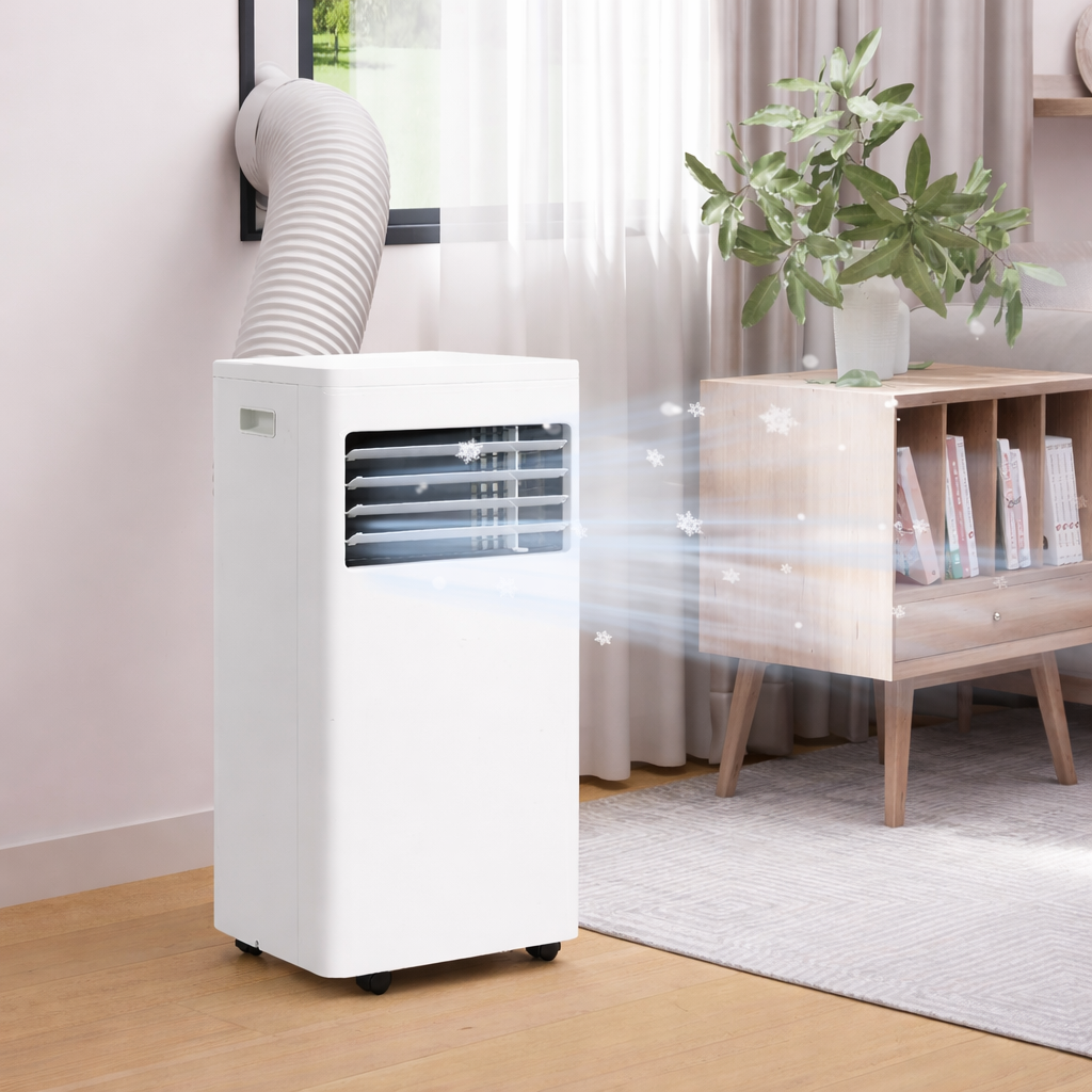 Tragbare Klimaanlage mit Fernbedienung – Kühl- und Lüftungsgerät