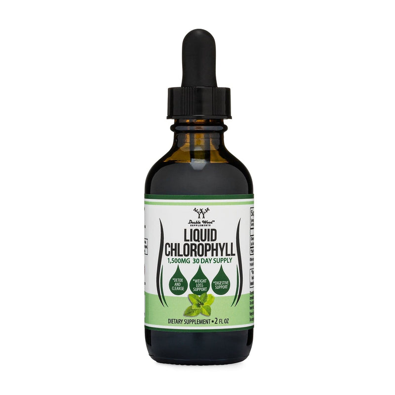 Double Wood Liquid Chlorophyll - 120 x 50 mg doses - Welzo